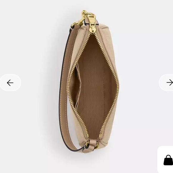 Coach Tan Nolita 19 Horse and Carriage Shoulder Bag Used